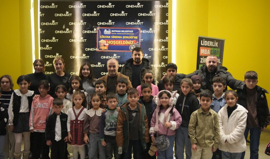 Batman Belediyesi Sosyal Yardım İşleri Müdürlüğü koordinesinde, çölyak hastası çocukların