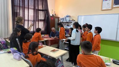 İlimizde bulunan Atatürk İlkokulu tarafından söyleşi ve kitap imza günü