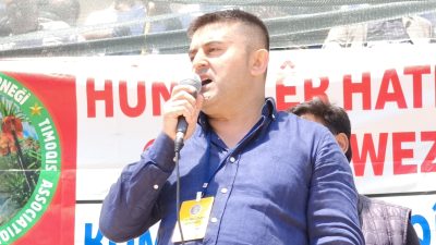 Festival kapsamında açıklamalarda bulunan Batman Tımoklular Derneği Başkanı Av. Ferhat