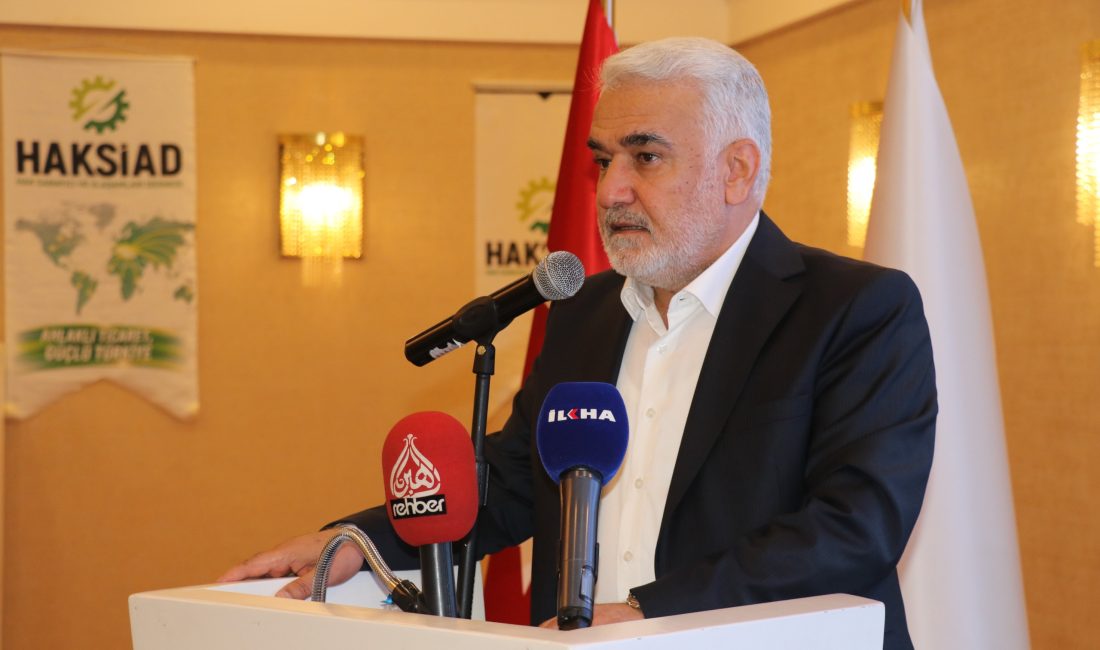 HÜDA PAR Genel Başkanı Zekeriya YAPICIOĞLU, Hak Sanayici ve İş