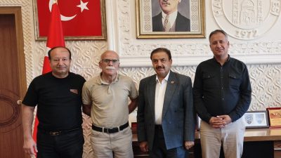 Gazetemiz İmtiyaz Sahibi Savaş ÖZALP, Hasankeyf Muhabirimiz Bahattin AKKUŞ ve
