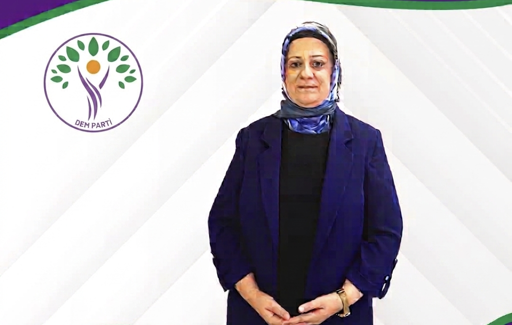 Önceki dönem DEM Parti Batman Belediyesi Eş Başkanı Songül KORKMAZ,