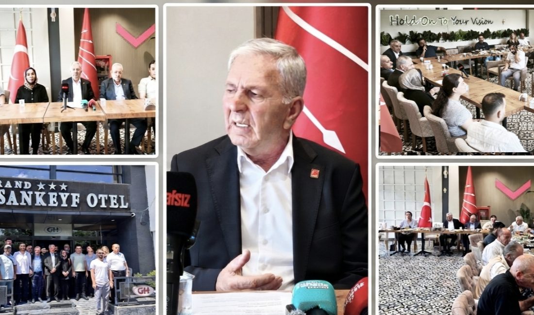 Cumhuriyet Halk Partisi (CHP) Batman İl Başkanı Yılmaz ÖZKANAT ile