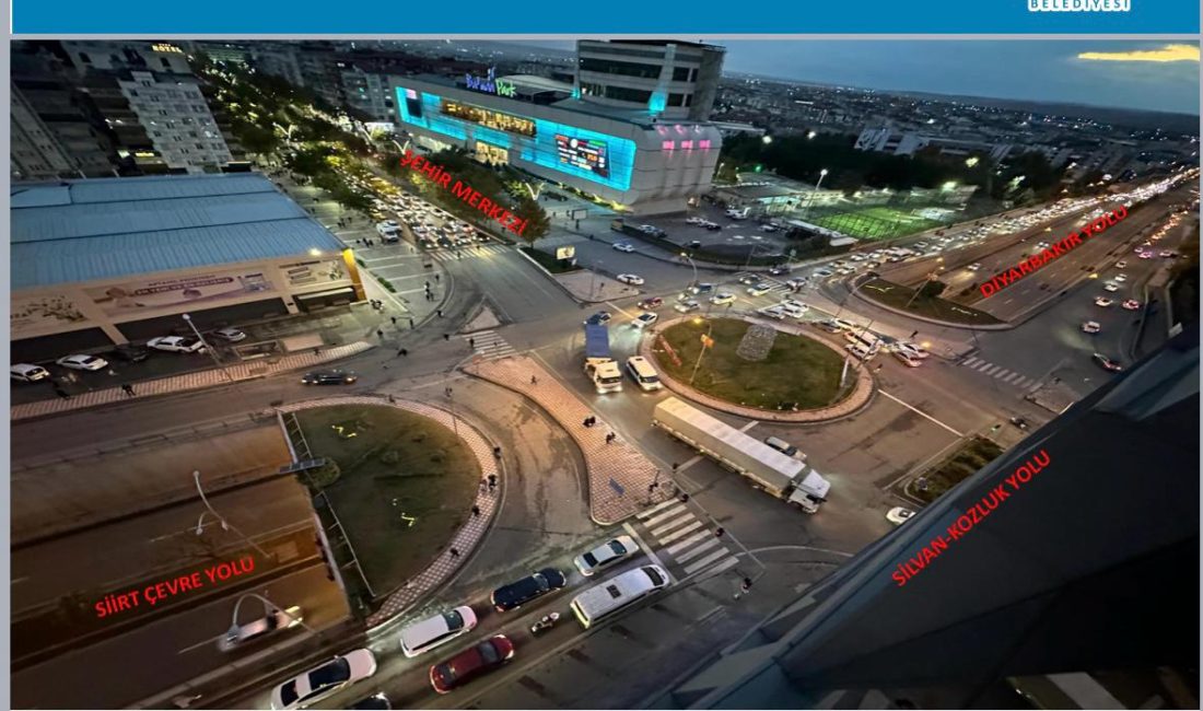 Batman’da artan araç yoğunluğu nedeniyle yaşanan trafik problemlerine çözüm amacıyla