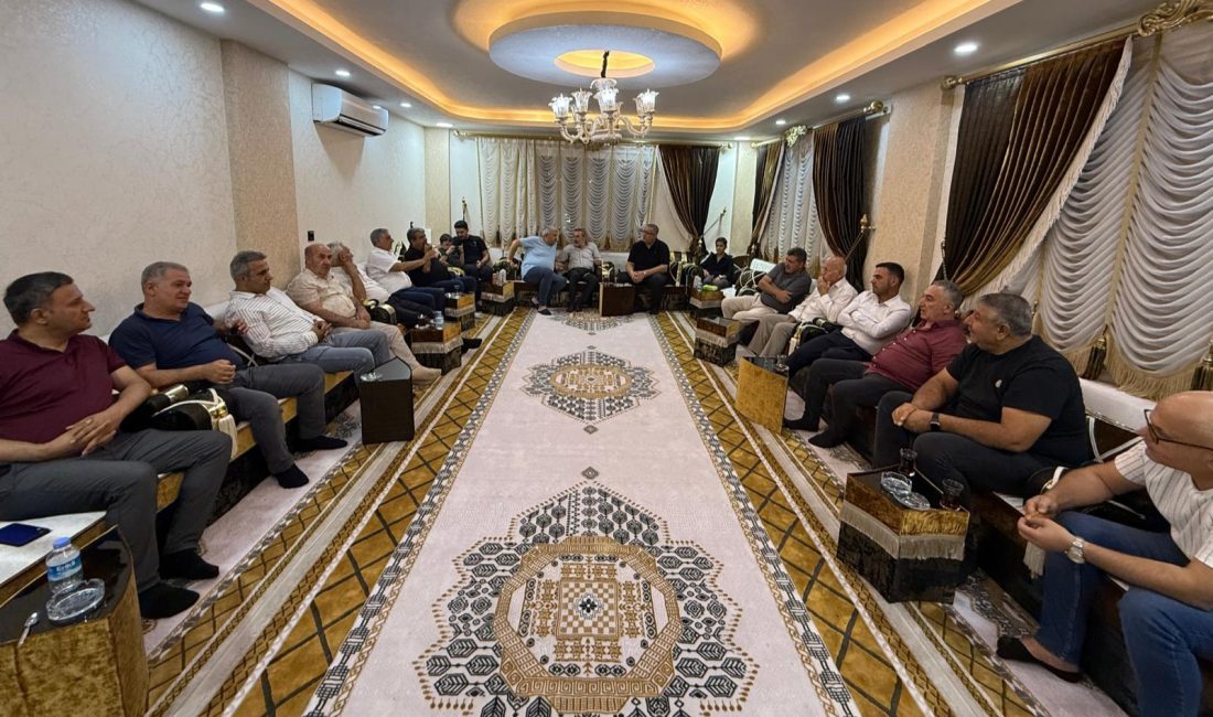 Mehmet Salih BAKTAŞ yönetimindeki Recebanlılar Dernek Yönetimi KANAR ailesini ziyaret