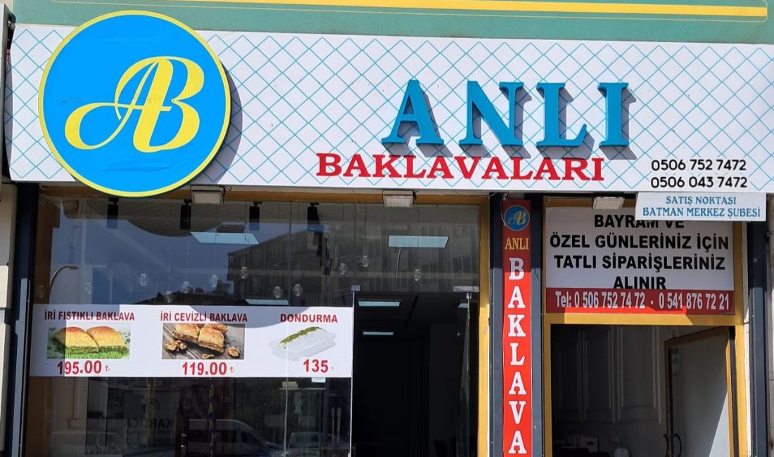 Daha önce Seydanlı Baklavaları