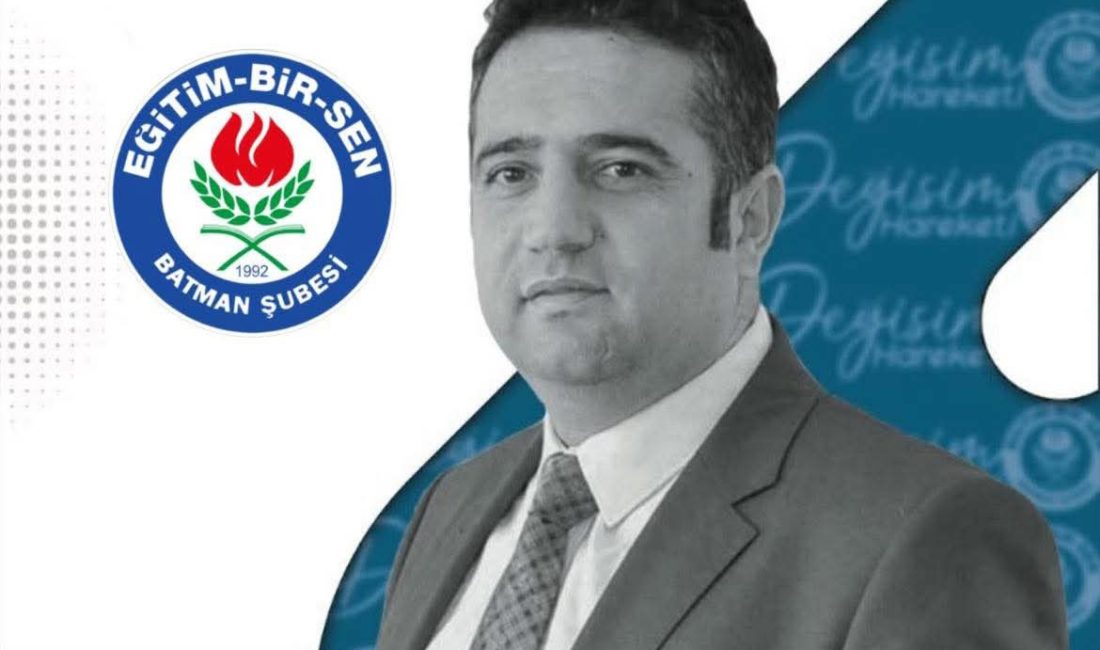 Memur-Sen / Eğitim-Bir-Sen Batman İl Başkanı Şehmuz ÖNLÜ, temsileyetini sağladığı