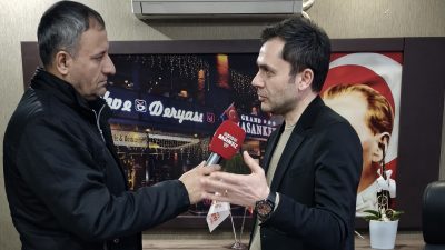 Gazetemiz İmtiyaz Sahibi Savaş ÖZALP’in ziyareti sırasında önemli açıklamalarda bulunan