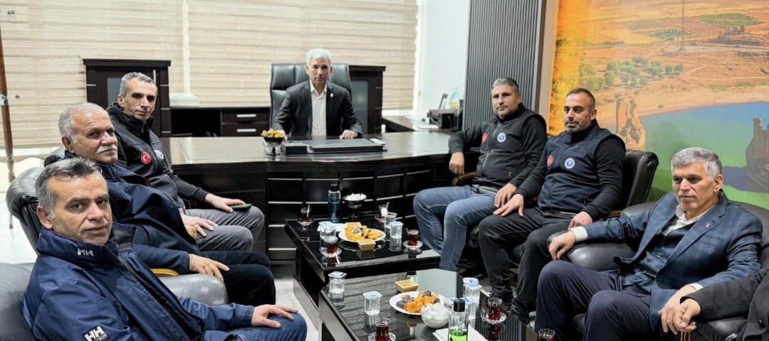BA-MED Genel Başkanı Mehmet DEMİRHAN ve beraberindeki yönetim kurulu üyeleri,