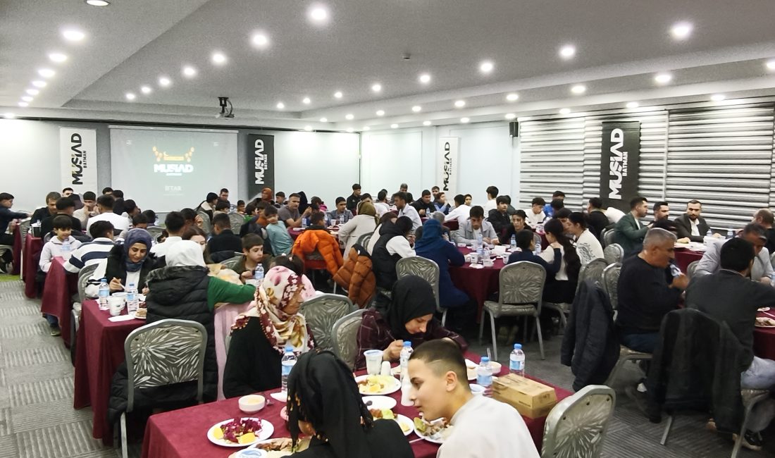 MÜSİAD Batman Şubesi, Ramazan ayının manevi atmosferinde düzenlediği iftar programında