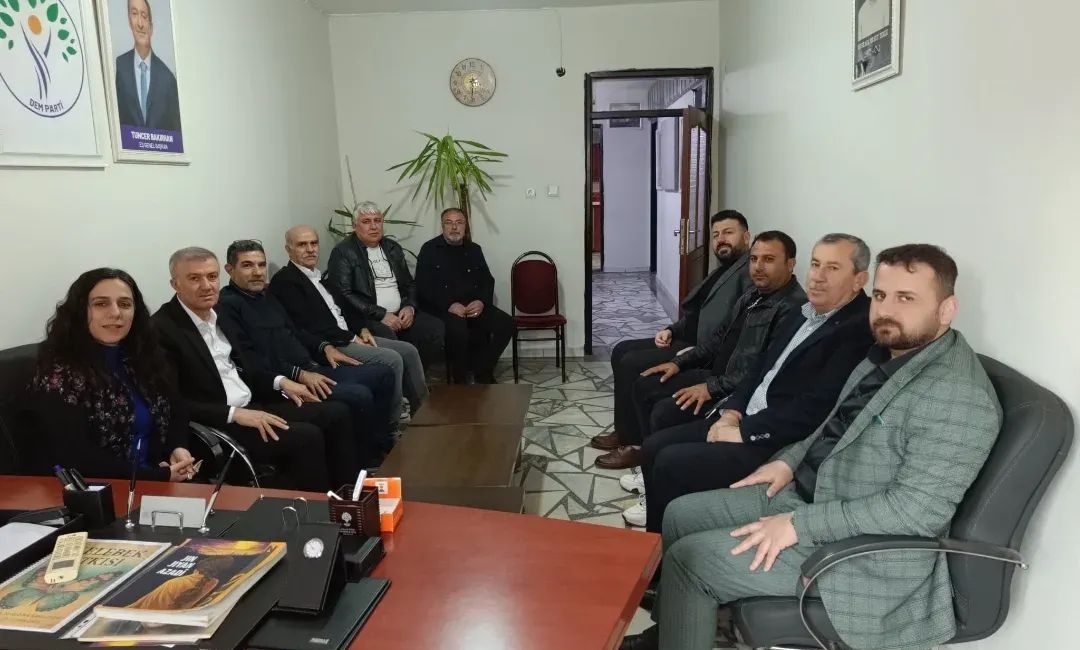 BAŞKAN OĞURLU’DAN DEM PARTİ’YE ZİYARET