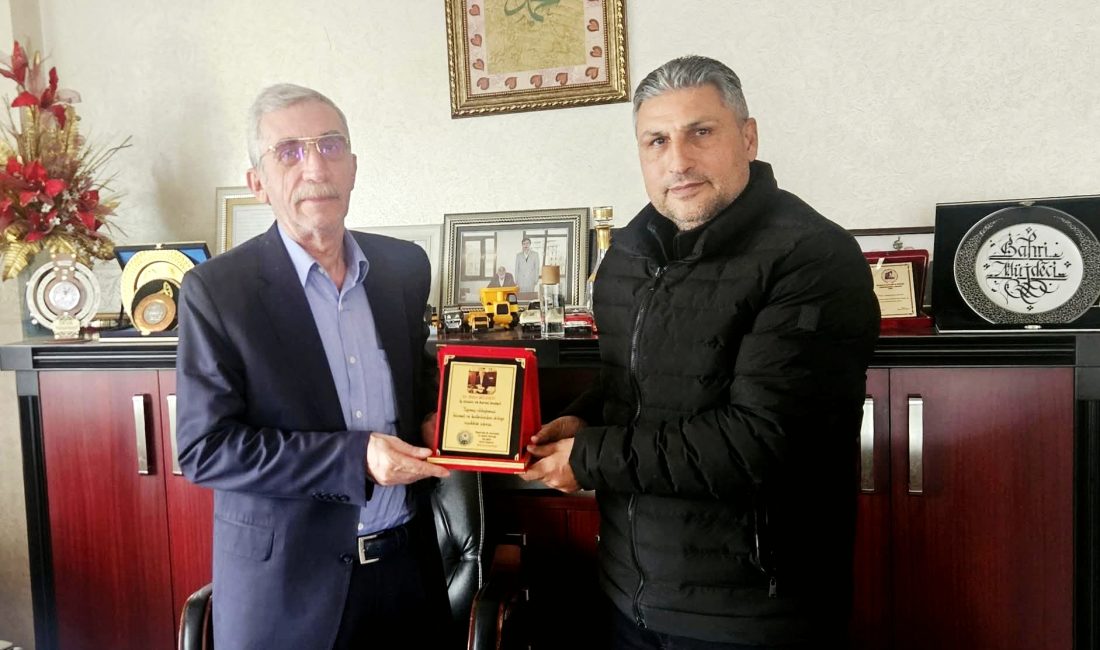 BA-MED BAŞKANI DEMİRHAN’DAN İŞ İNSANI MÜJDECİ’YE ZİYARET