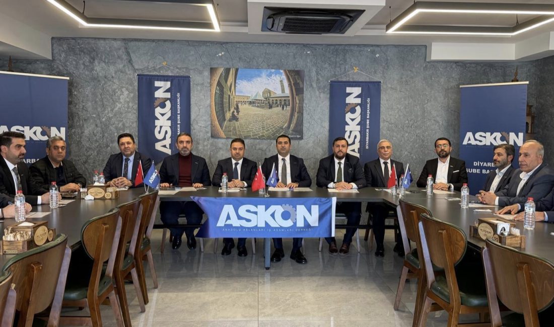 ASKON’un Diyarbakır’da düzenlediği toplantıda, bölgenin ekonomik sorunları ve çözüm beklentileri
