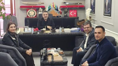 Öz Sağlık-İş Sendikası Batman Şube Başkanı Ahmet ALTUNÇ ve beraberindeki