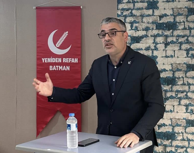 Yeniden Refah Partisi Batman İl Başkanı Ziyaûlhak YAMAÇ, dar gelirli