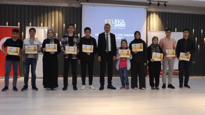 Batman’da düzenlenen 13. Ufka Yolculuk Bilgi ve Kültür Yarışması’nın ödül