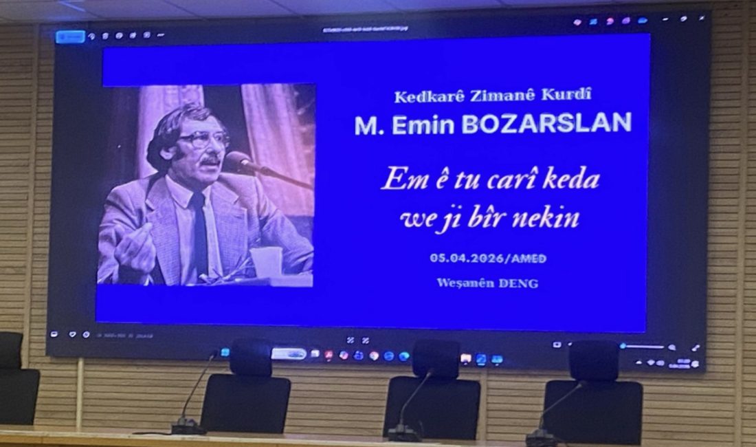 Yazar, dilbilimci ve araştırmacı M. Emin BOZARSLAN, 5 Nisan 2026
