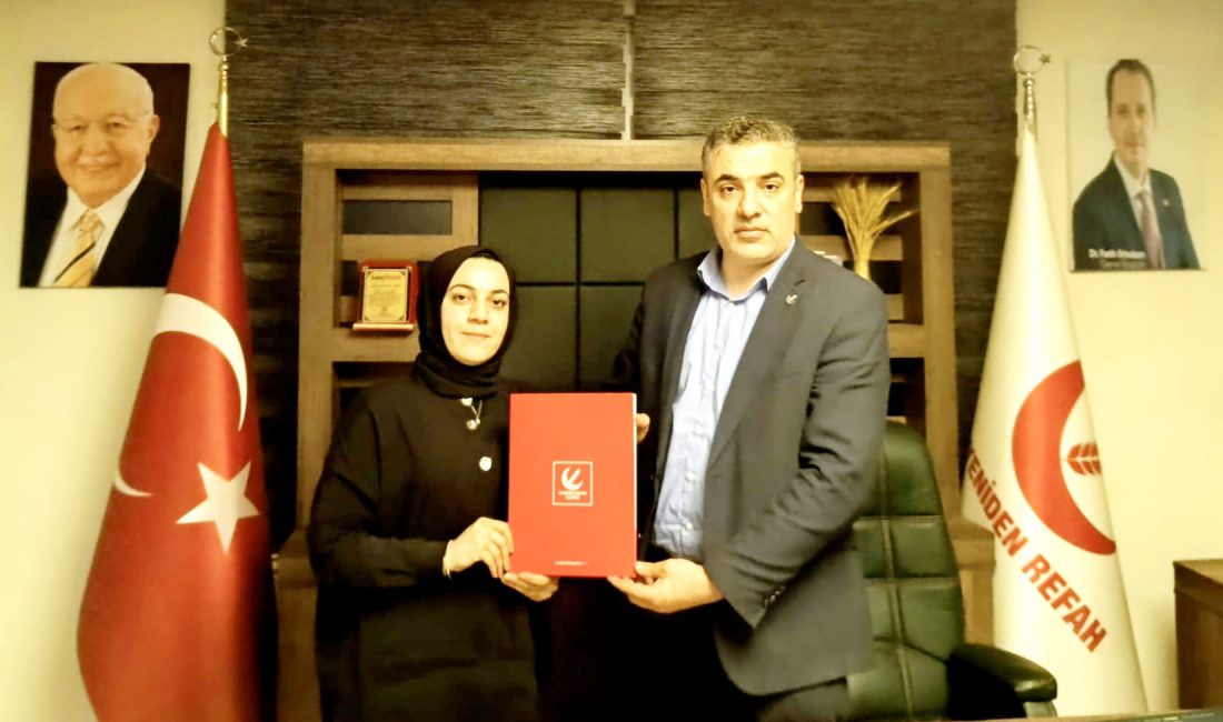 Yeniden Refah Partisi Batman İl Kadın Kolları Başkanlığına Dilan IŞIK