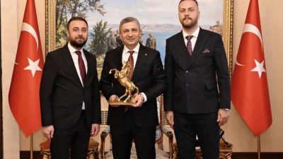 Gençlik Konseyi Genel Başkanı Mekân GÖRÜK ve beraberindeki heyet, Antalya