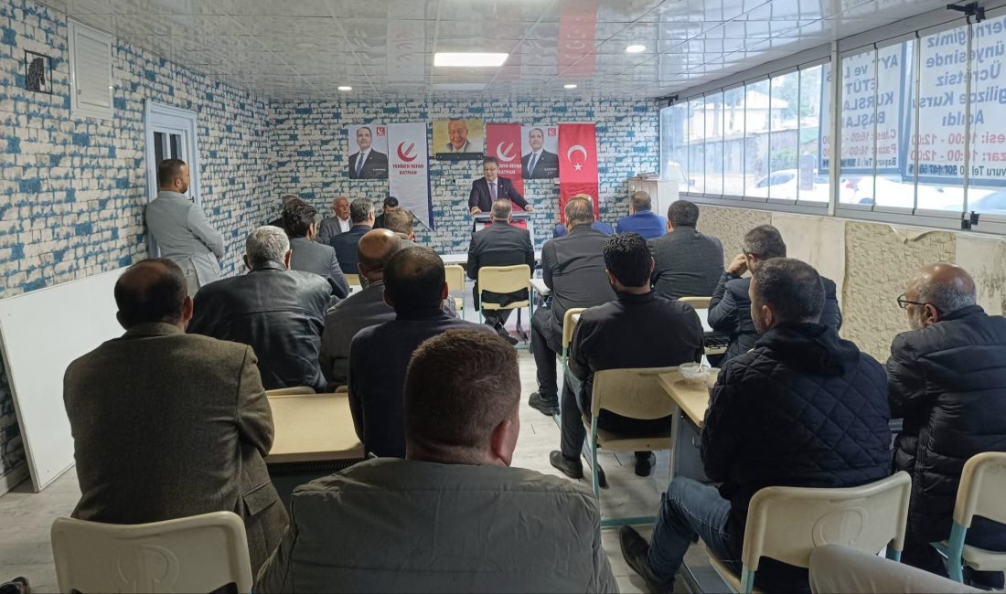 Yeniden Refah Partisi Batman İl Başkanlığı tarafından aylık İl Divan