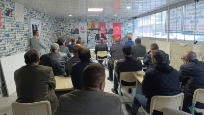 Yeniden Refah Partisi Batman İl Başkanlığı tarafından aylık İl Divan