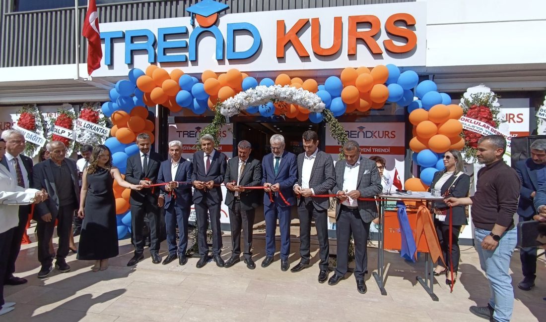 Trend Eğitim Kurumları, Batman’da yeni kurs merkezinin açılışını düzenlenen törenle