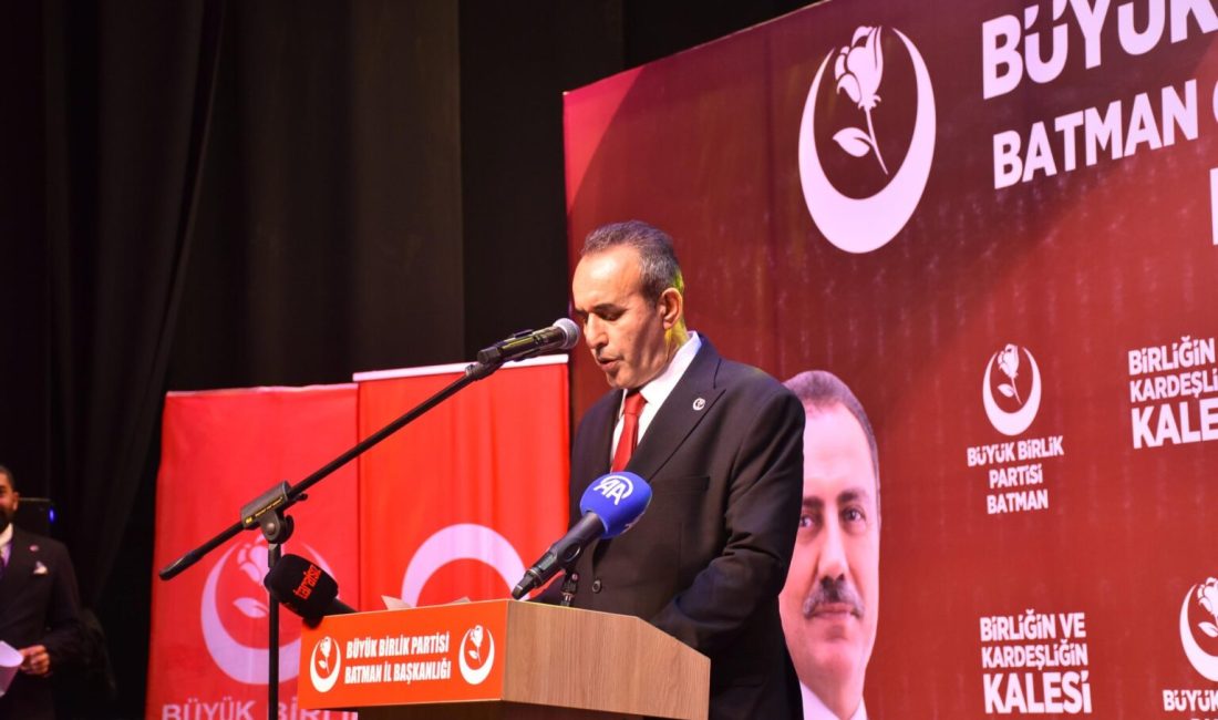 Büyük Birlik Partisi (BBP) Batman İl Başkanlığı’nın 12. Olağan İl