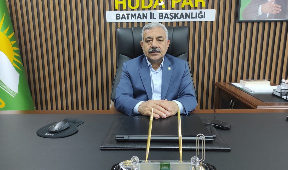 HÜDA PAR Batman İl Başkanı Davut ŞAHİN, Batman Petrolspor’un şampiyonluk