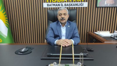 HÜDA PAR Batman İl Başkanı Davut ŞAHİN, Batman Petrolspor’un şampiyonluk