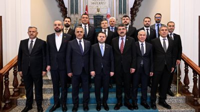 AK Parti Batman İl Başkanı Hüseyin ŞANSİ, Milletvekili Ferhat NASIROĞLU,