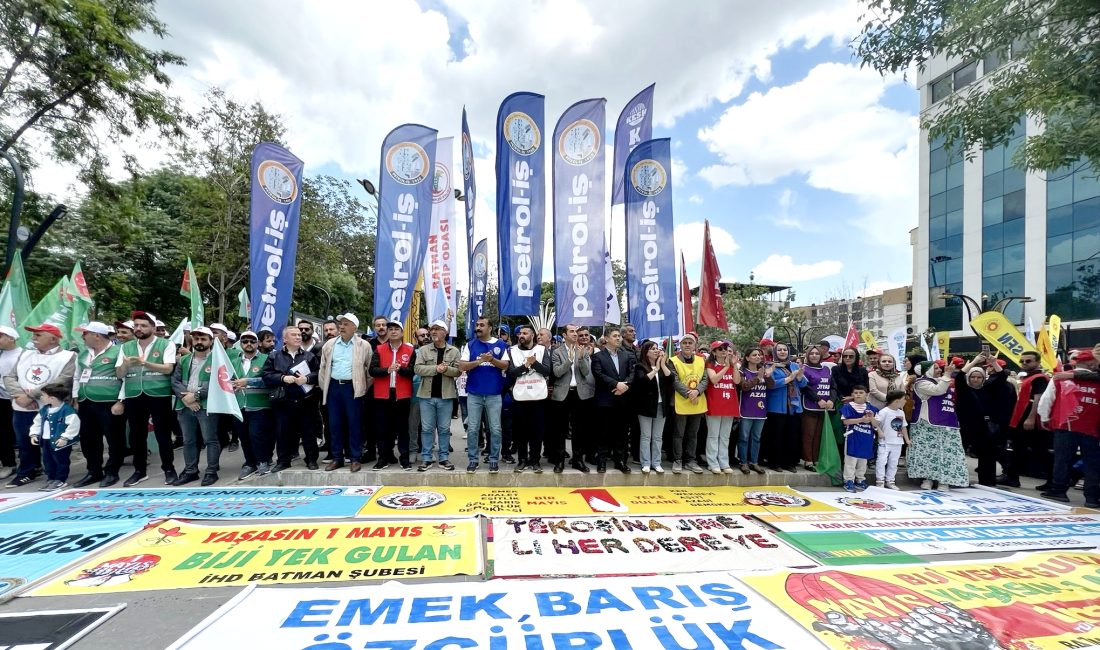 Batman’da 1 Mayıs Emek ve Dayanışma Günü, Emek ve Demokrasi