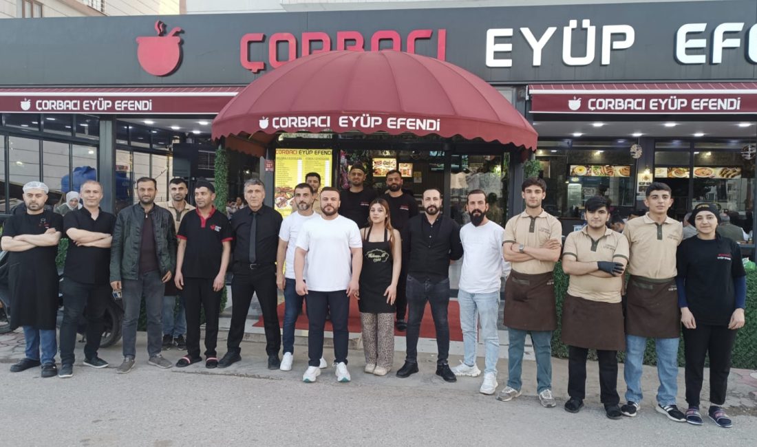 Batman’da faaliyet gösteren Çorbacı Eyüp Efendi işletmesinde yerel ve ulusal