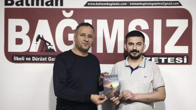 Şair ve yazar Engin KARTAL gazetemizi ziyaret ederek yayın faaliyetleri