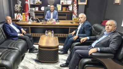TÜM-ORSİAD Genel Başkanı Muzaffer BAĞ, berberindeki Mil-Tarım Orman Sendeikası Teşkilattan