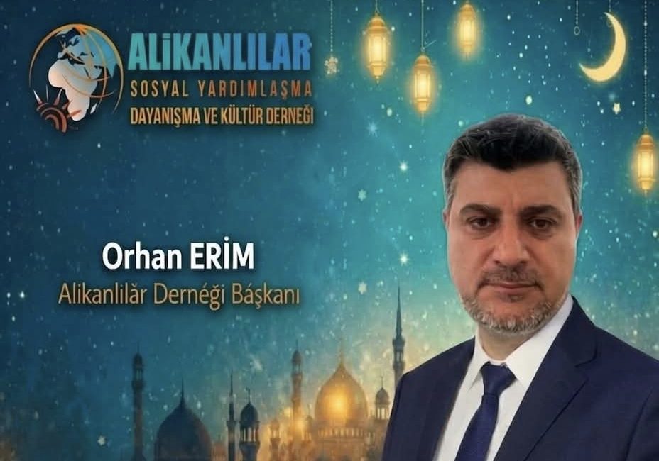 Alikanlılar Sosyal Yardımlaşma, Dayanışma ve Kültür Derneği Başkanı Orhan ERİM,