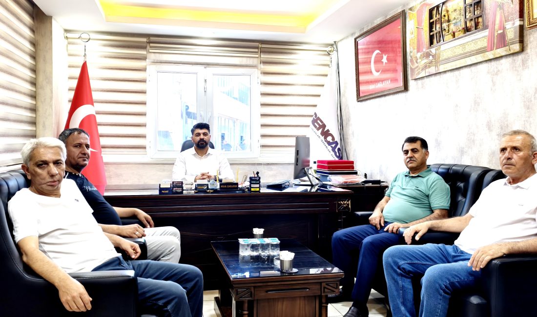 Gazetemiz İmtiyaz Sahibi Savaş ÖZALP ve beraberindeki heyet, Çağlayan Lastik