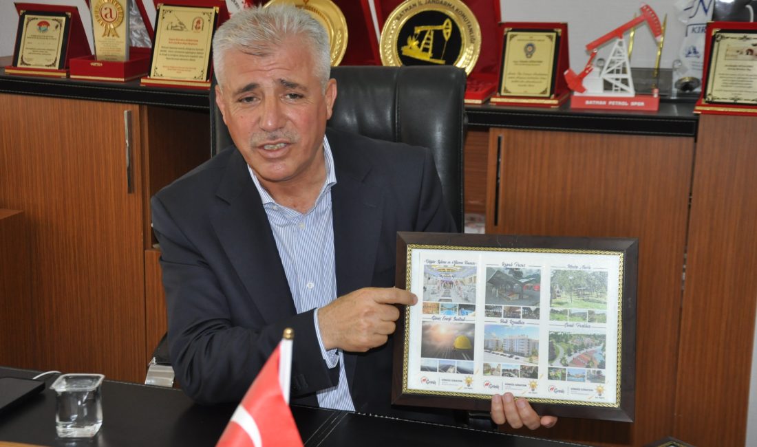 Gercüş Belediye Başkanı GÜNAYDIN, ilçede altyapıdan enerjiye, ulaşımdan sosyal yaşam