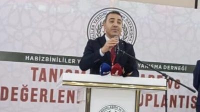 HABİZBİNİLİLER DERNEĞİ’NDEN GAZETEMİZE KUTLAMA MESAJI Habizbinililer Derneği Başkanı Zekeriya SEVİM,