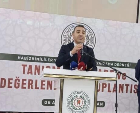 HABİZBİNİLİLER DERNEĞİ’NDEN GAZETEMİZE KUTLAMA MESAJI Habizbinililer Derneği Başkanı Zekeriya SEVİM,