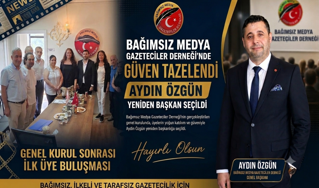 Bağımsız Medya Gazeteciler Derneği’nin olağanüstü genel kurulu, İstanbul Ataşehir’de bulunan