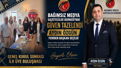 Bağımsız Medya Gazeteciler Derneği’nin olağanüstü genel kurulu, İstanbul Ataşehir’de bulunan